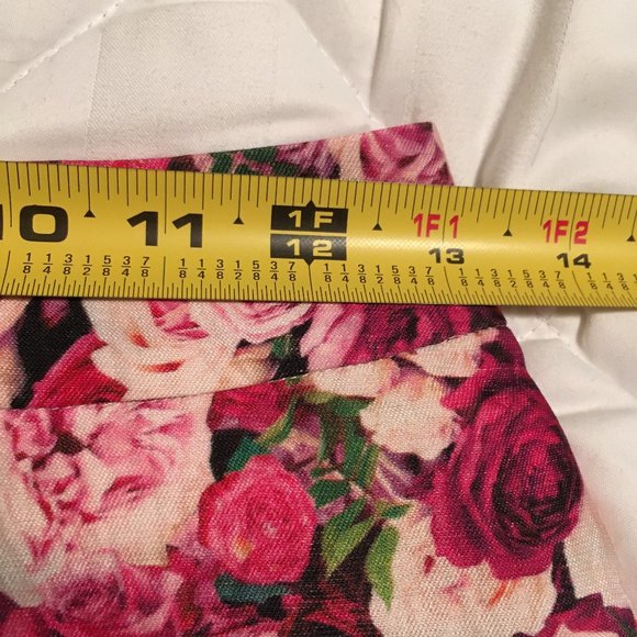 kate spade Rose Print Pencil Skirt size 2 nwot - Picture 8 of 16
